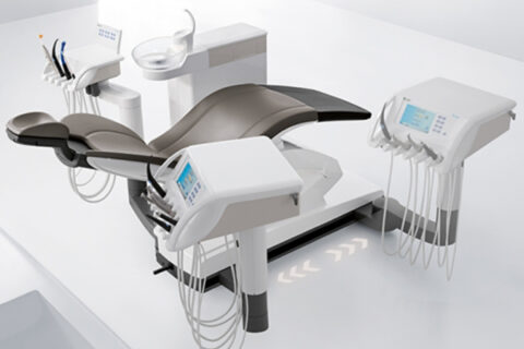 Dr. Zieger Zahnarzt Praxis Bonn Beuel Praxisaustattung / Moderne Multimedia Behandlungsstühle